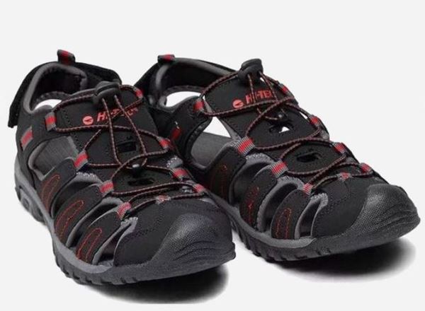 Picture of TIORE BLK/DRK GREY/RED